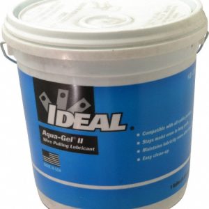 IDEAL 1 Gallon Pail, Blue Wire Pulling Lubricant Gel 31-371