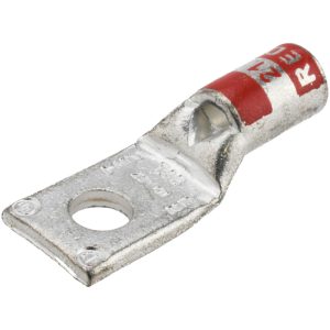 THOMAS & BETTS Square Ring Terminal: Non-Insulated, 8 AWG, Crimp Connection 54104