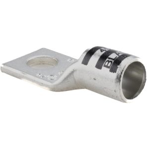 THOMAS & BETTS Square Ring Terminal: Non-Insulated, 2/0 AWG, Compression Connection 54110