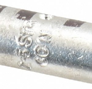 THOMAS & BETTS Butt Splice Terminal: Crimp-On Connection, 2 AWG 54507