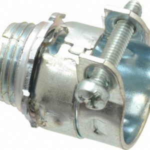 THOMAS & BETTS Conduit Connector: For FMC, Steel, 1/2" Trade Size 254-TB