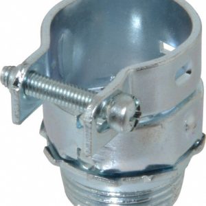 THOMAS & BETTS Conduit Connector: For FMC, Steel, 3/4" Trade Size 255