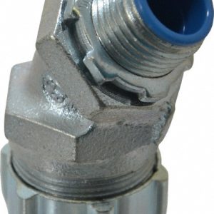 THOMAS & BETTS Conduit Connector: For Liquid-Tight, Malleable Iron, 1/2" Trade Size 5342