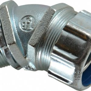 THOMAS & BETTS Conduit Connector: For Liquid-Tight, Malleable Iron, 1-1/4" Trade Size 5345