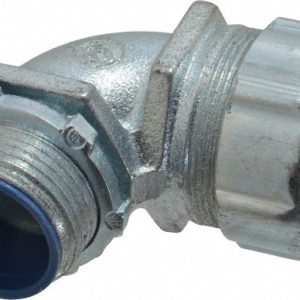 THOMAS & BETTS Conduit Connector: For Liquid-Tight, Malleable Iron, 1" Trade Size 5354