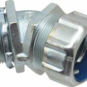 THOMAS & BETTS Conduit Connector: For Liquid-Tight, Malleable Iron, 1-1/4" Trade Size 5245