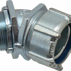 THOMAS & BETTS Conduit Connector: For Liquid-Tight, Malleable Iron, 1-1/2" Trade Size 5246