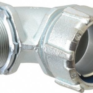 THOMAS & BETTS Conduit Connector: For Liquid-Tight, Malleable Iron, 2" Trade Size 5257