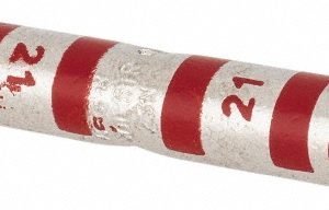 THOMAS & BETTS Butt Splice Terminal: Crimp-On Connection, 8 AWG 54804