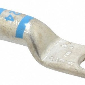 THOMAS & BETTS Rectangle Ring Terminal: Non-Insulated, 6 AWG, Compression Connection 54905BE