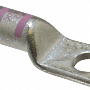 THOMAS & BETTS Rectangle Ring Terminal: Non-Insulated, 1/0 AWG, Compression Connection 54909BE