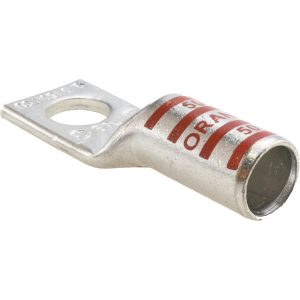 THOMAS & BETTS Square Ring Terminal: Non-Insulated, 3/0 AWG, Compression Connection 54965BE