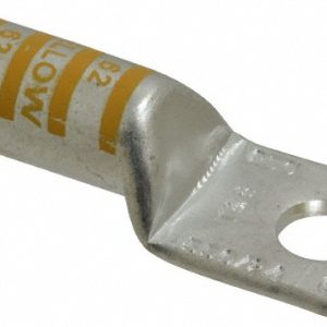 THOMAS & BETTS Square Ring Terminal: Non-Insulated, Compression Connection 54913BE
