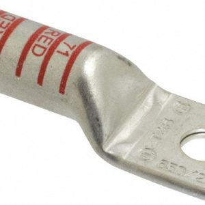 THOMAS & BETTS Square Ring Terminal: Non-Insulated, Compression Connection 54915BE