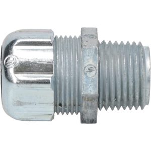 THOMAS & BETTS 0.375 to 0.5" Liquidtight Straight Strain Relief Cord Grip 2522