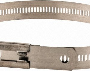 THOMAS & BETTS Cable Tie Duty: 12" Long, Black, Stainless Steel, Standard TYS12-470