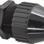 THOMAS & BETTS 0.77 to 0.895" Liquidtight Straight Strain Relief Cord Grip 2677