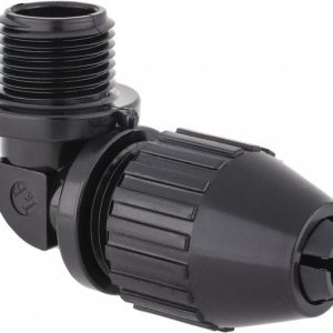 THOMAS & BETTS 0.25 to 0.4" Liquidtight Elbow Strain Relief Cord Grip 2681