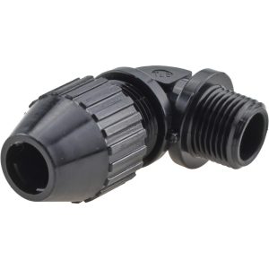 THOMAS & BETTS 0.4 to 0.56" Liquidtight Elbow Strain Relief Cord Grip 2682