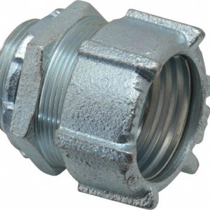 THOMAS & BETTS Conduit Connector: For Rigid & Intermediate (IMC), Malleable Iron, 1-1/4" Trade Size 8421