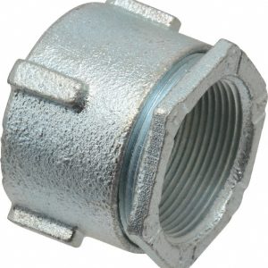 THOMAS & BETTS Conduit Coupling: For Rigid & Intermediate (IMC), Malleable Iron, 1-1/2" Trade Size 679