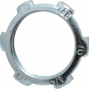 THOMAS & BETTS Conduit Locknut: For Rigid & Intermediate (IMC), Steel, 3/4" Trade Size 142-TB