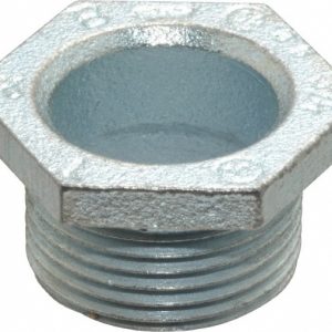 THOMAS & BETTS Conduit Nipple: For Rigid & Intermediate (IMC), Malleable Iron, 3/4" Trade Size 843-TB