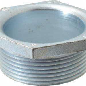 THOMAS & BETTS Conduit Nipple: For Rigid & Intermediate (IMC), Malleable Iron, 2-1/2" Trade Size 848