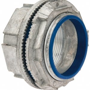THOMAS & BETTS Conduit Hub: For Rigid & Intermediate (IMC), Zinc, 2" Trade Size H200-TB