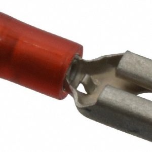 THOMAS & BETTS Wire Disconnect: Female, Red, Nylon, 22-18 AWG, 1/4" Tab Width RA18-250F