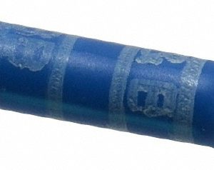 THOMAS & BETTS Butt Splice Terminal: Fully Insulated Vinyl, Crimp-On Connection 2RB14X