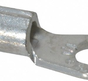 THOMAS & BETTS Circular Ring Terminal: Non-Insulated, 8 AWG, Crimp Connection D8-14-SK