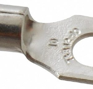 THOMAS & BETTS Standard Fork Terminal: Yellow, Non-Insulated, #10 Stud, Crimp C10-10F