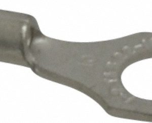 THOMAS & BETTS D Shaped Ring Terminal: Non-Insulated, 22 to 16 AWG, Crimp Connection A18-10
