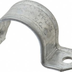THOMAS & BETTS 1" Pipe, Steel, Zinc Plated" Pipe or Conduit Strap HS103