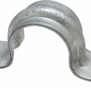 THOMAS & BETTS 1/2 Pipe, Steel, Zinc Plated Pipe or Conduit Strap HS901