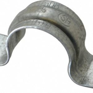 THOMAS & BETTS 3/4 Pipe, Steel, Zinc Plated Pipe or Conduit Strap HS902