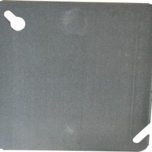 THOMAS & BETTS Electrical Box Cover: Steel, 4" Wide 52-C-1