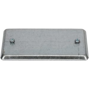 THOMAS & BETTS Electrical Box Cover: Steel 58-C-1