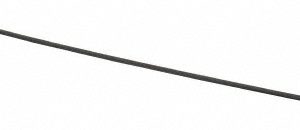 THOMAS & BETTS Cable Tie Duty: 11.1" Long, Black, Nylon, Standard TY526MX
