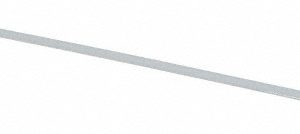 THOMAS & BETTS Cable Tie: 13.9" Long, Natural, Nylon, Mountable TY537M