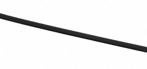 THOMAS & BETTS Cable Tie: 7.8" Long, Black, Nylon, Mountable TY535MX