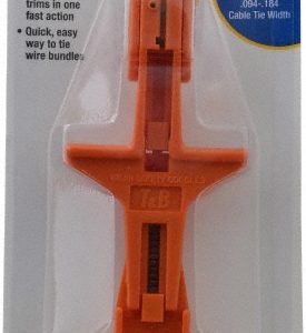 THOMAS & BETTS 3/32 to 0.184 Inch Wide, 18 to 50 Lb. Tensile Strength, Plastic Cable Tie Installation Tool WT1-TB