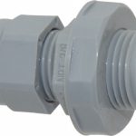 THOMAS & BETTS 0.15 to 0.32" Liquidtight Straight Strain Relief Cord Grip LH38G