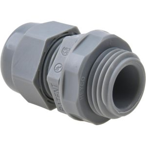 THOMAS & BETTS 0.23 to 0.47" Liquidtight Straight Strain Relief Cord Grip LH50G