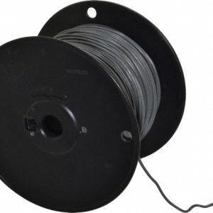 SOUTHWIRE Machine Tool Wire: 18 AWG, Gray, 500' Long, Polyvinylchloride, 0.108" OD 411010509