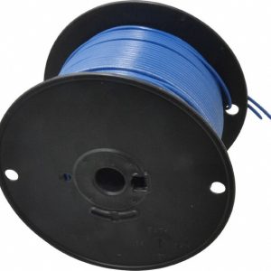 SOUTHWIRE Machine Tool Wire: 16 AWG, Blue, 500' Long, Polyvinylchloride, 0.12" OD 411020506