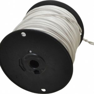 SOUTHWIRE Machine Tool Wire: 12 AWG, White, 500' Long, Polyvinylchloride, 0.155" OD 411040501