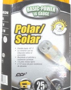 SOUTHWIRE 25', 16/3 Gauge/Conductors, Yellow Outdoor Extension Cord 1287SW0002