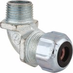 THOMAS & BETTS 0.125 to 0.25" Liquidtight Elbow Strain Relief Cord Grip 2267